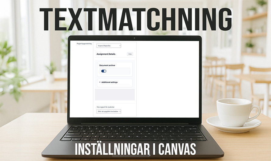 Inställningar för textmatchning i Canvas
