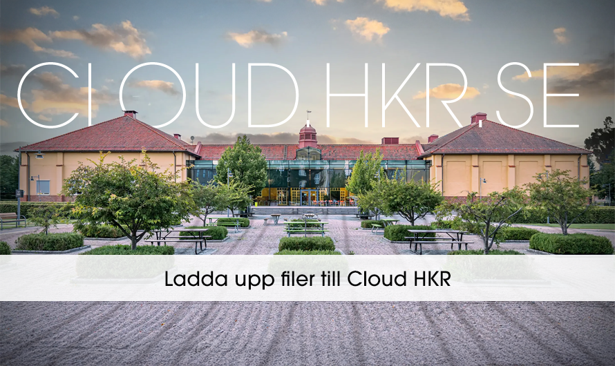 Ladda upp filer till Cloud HKR