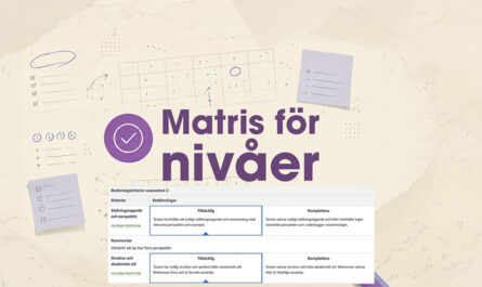 Matris för nivåer