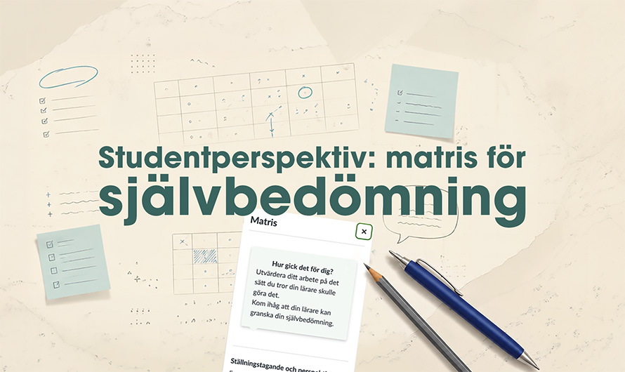 Matris för självbedömning – studentens perspektiv