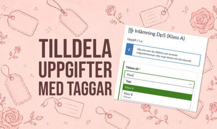 Tilldela uppgifter med taggar